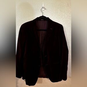 JF J.Ferrar Suit velvet jacket